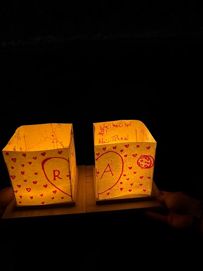 Our water lanterns