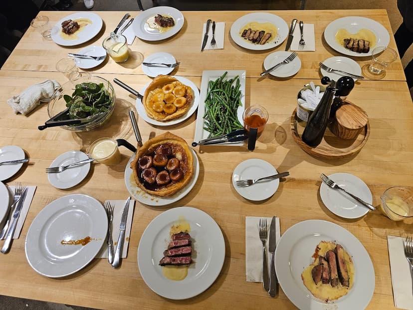 Our cooking masterpiece